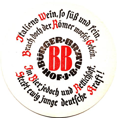 hof ho-by b�rger bb 2a (rund215-schrift gr��er-schwarzrot)